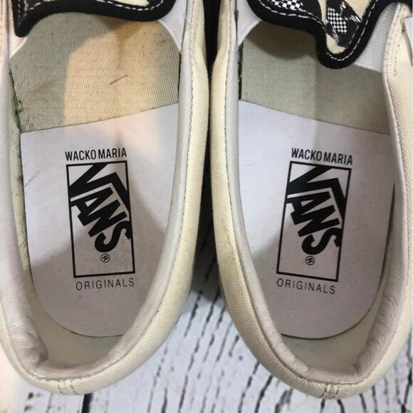 VANS UA OG Classic Slip-On LX x Wacko Maria size 9 ladies - Picture 7 of 12